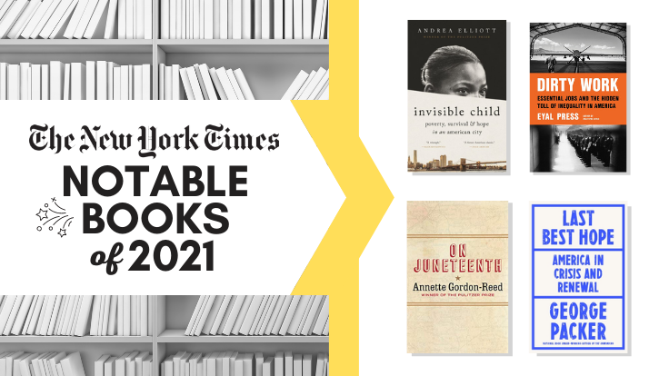 The New York Times Selects Four Lavin Speakers for Its 100 Notable Books of 2021 List